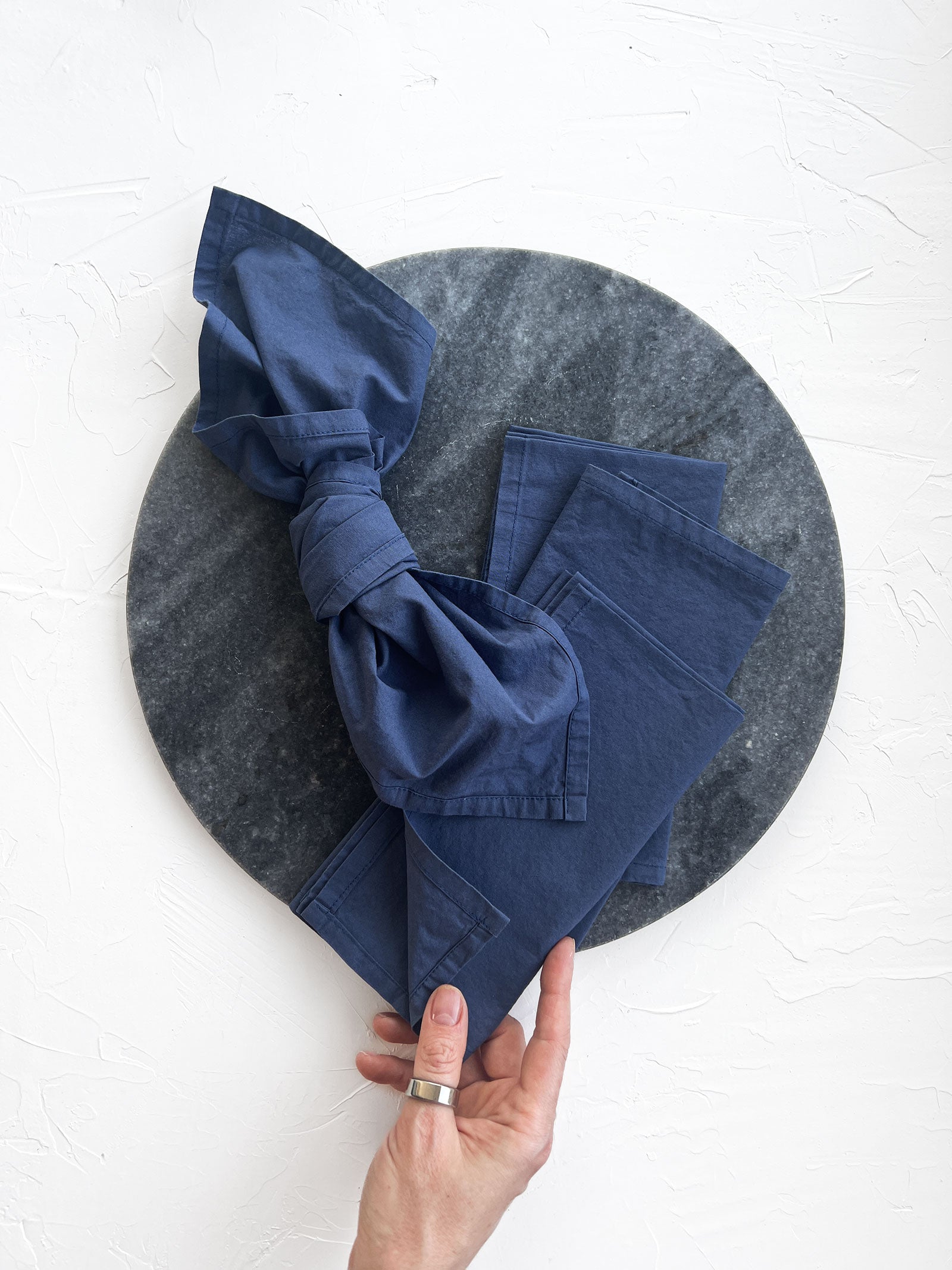 Blue Cloth Dinner Napkins