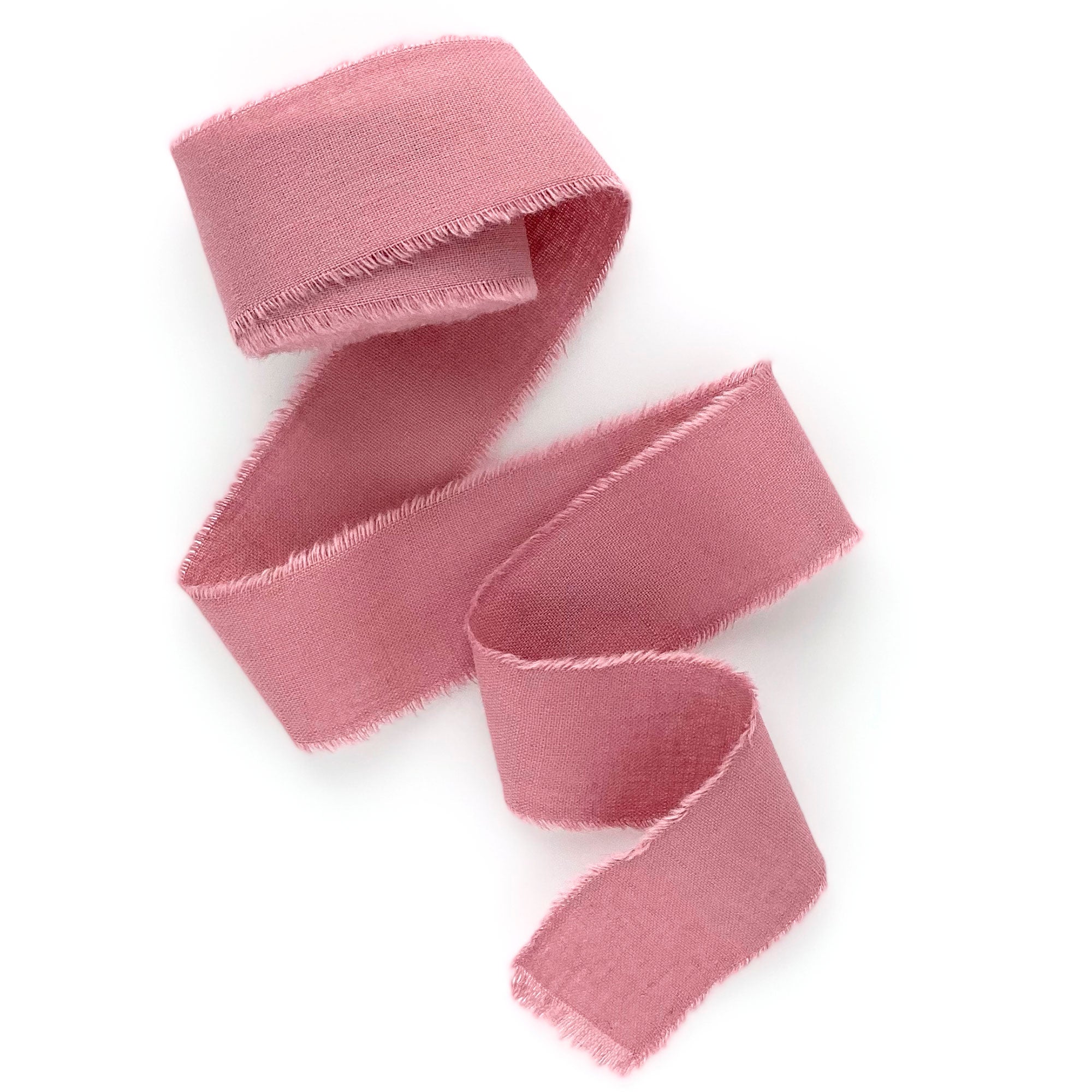 2.5 Diagonal Weave Fabric Ribbon: Dusty Rose - 10Yd (RGE1203EH) – The  Wreath Shop