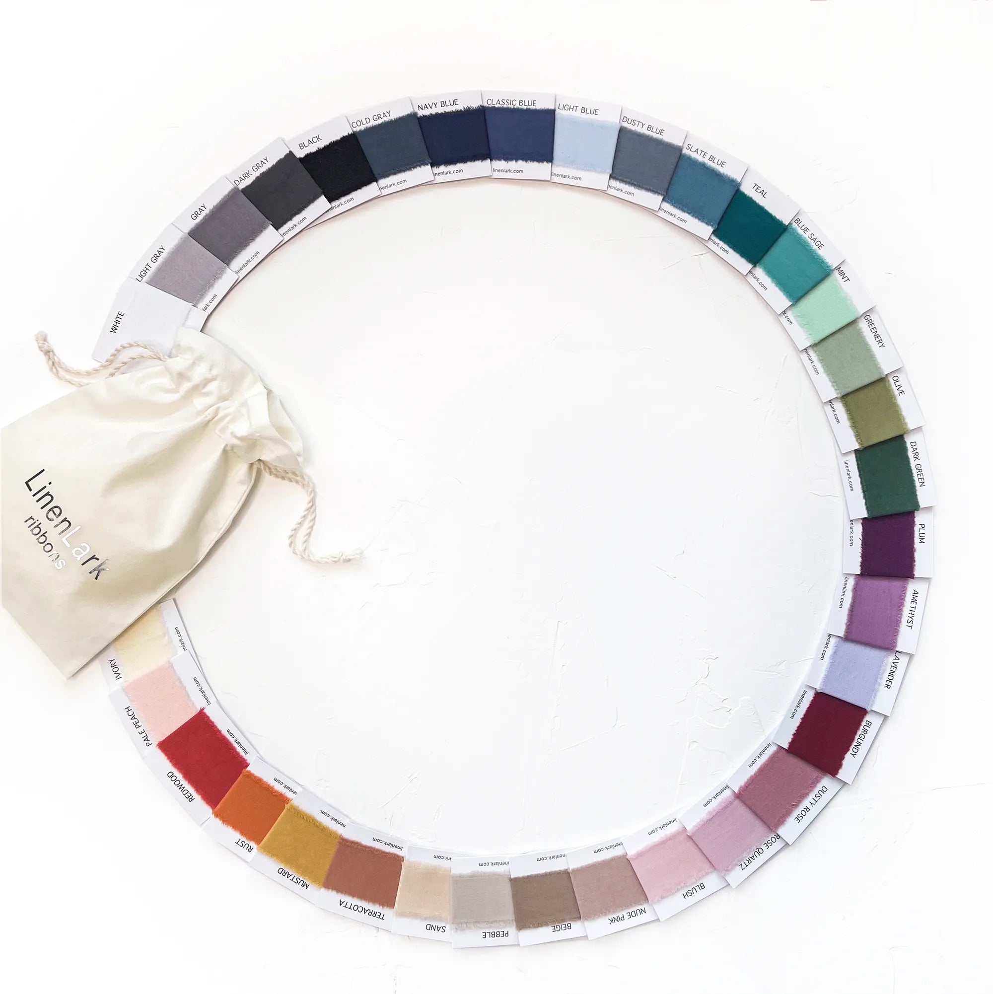 palette of 36 colors ribbon
