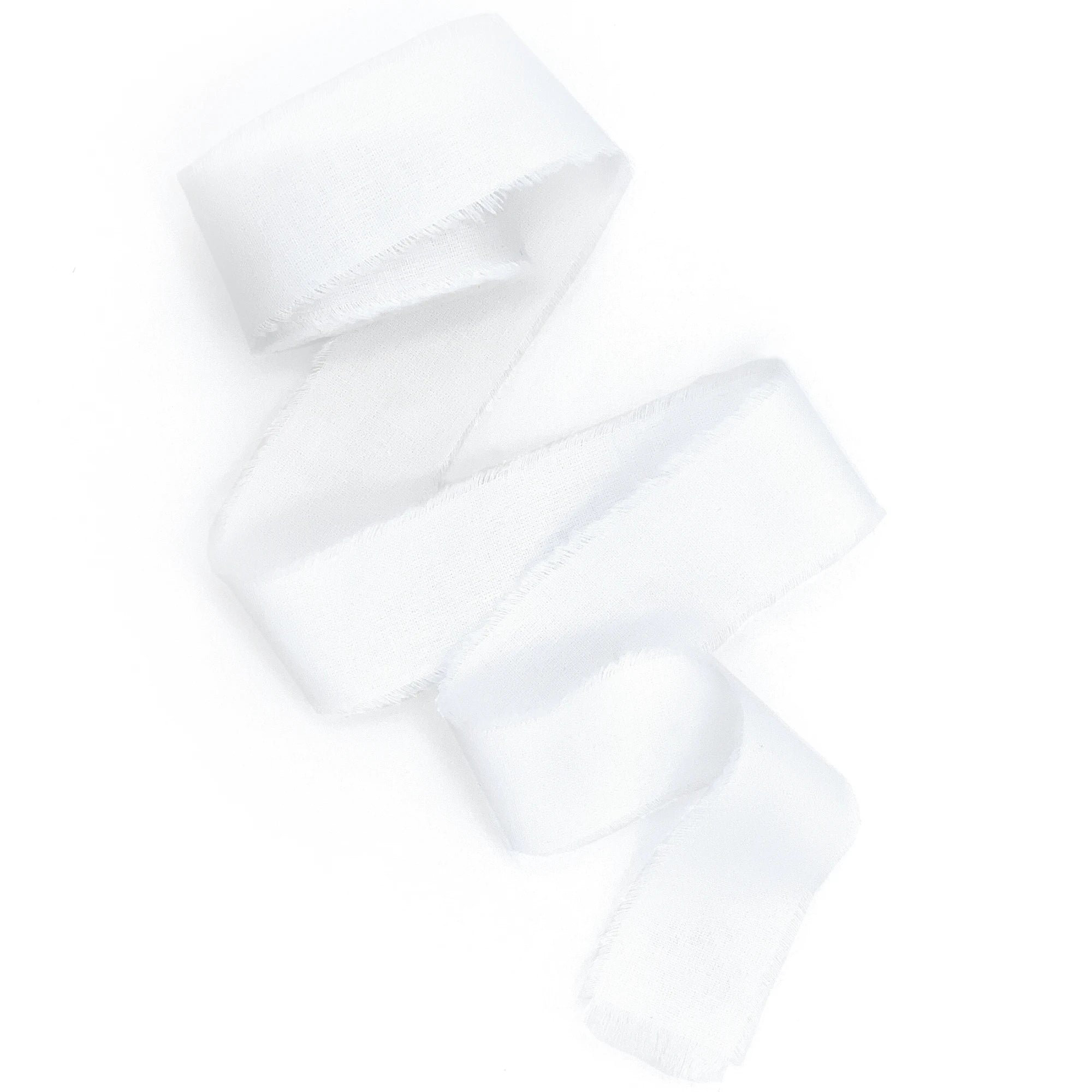 White cotton ribbon